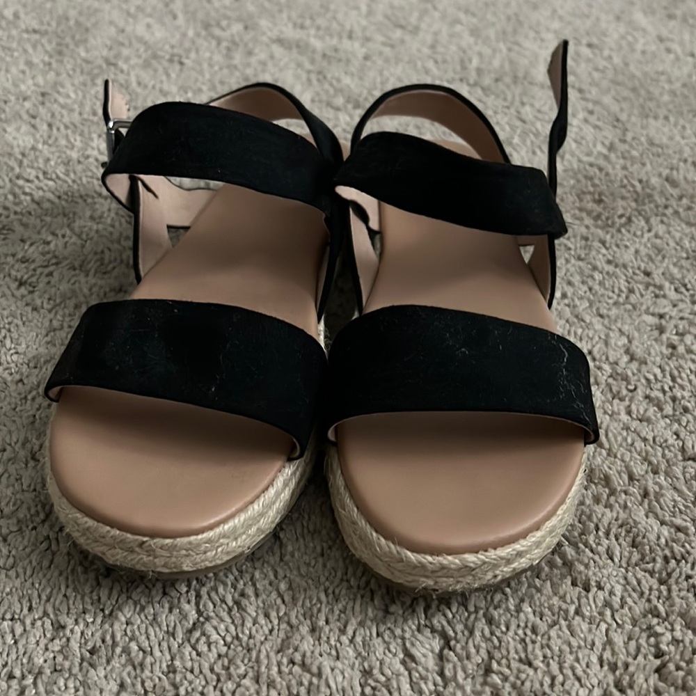 Black sandals